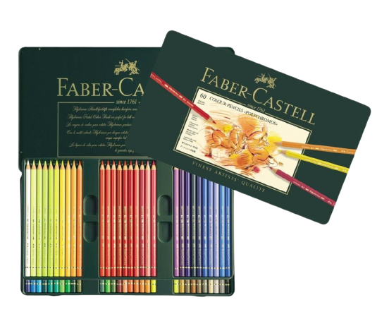 kredki do rysowania   Oryginalne kredki Faber-Castell Polychromos 60k